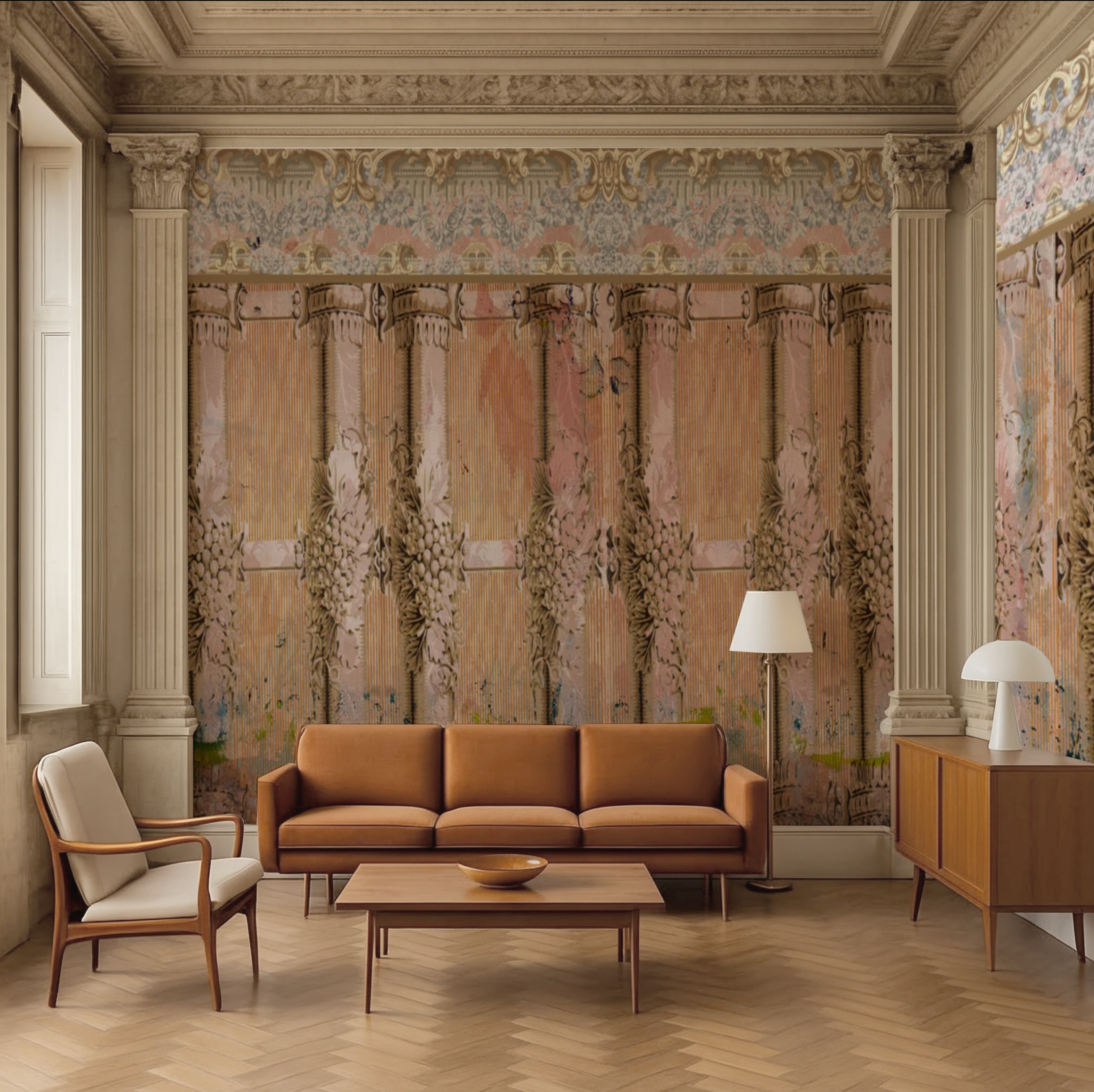Wallpaper - Faded Empire - Villa Rosa