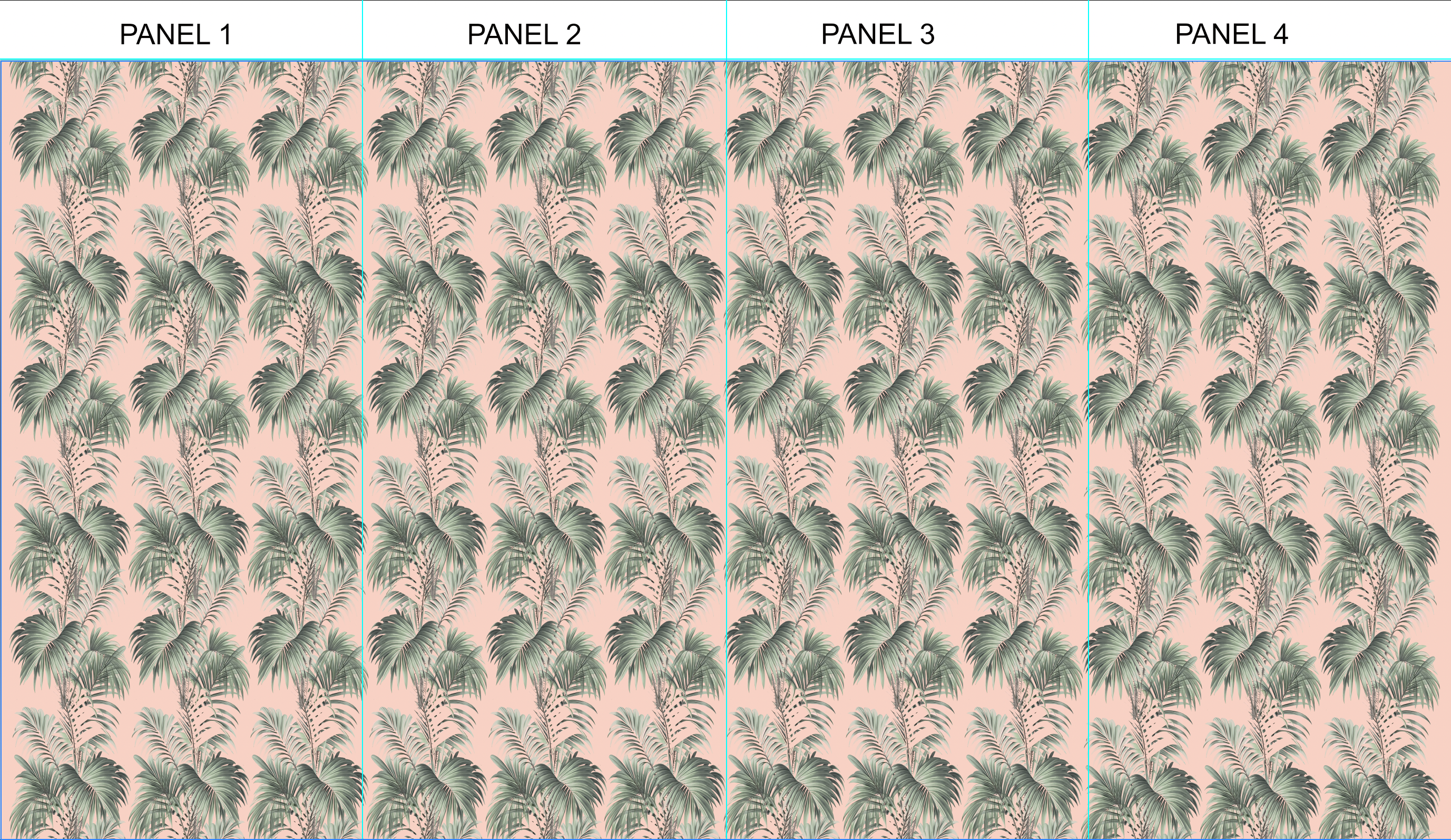 Fabric - Hollywood Palms