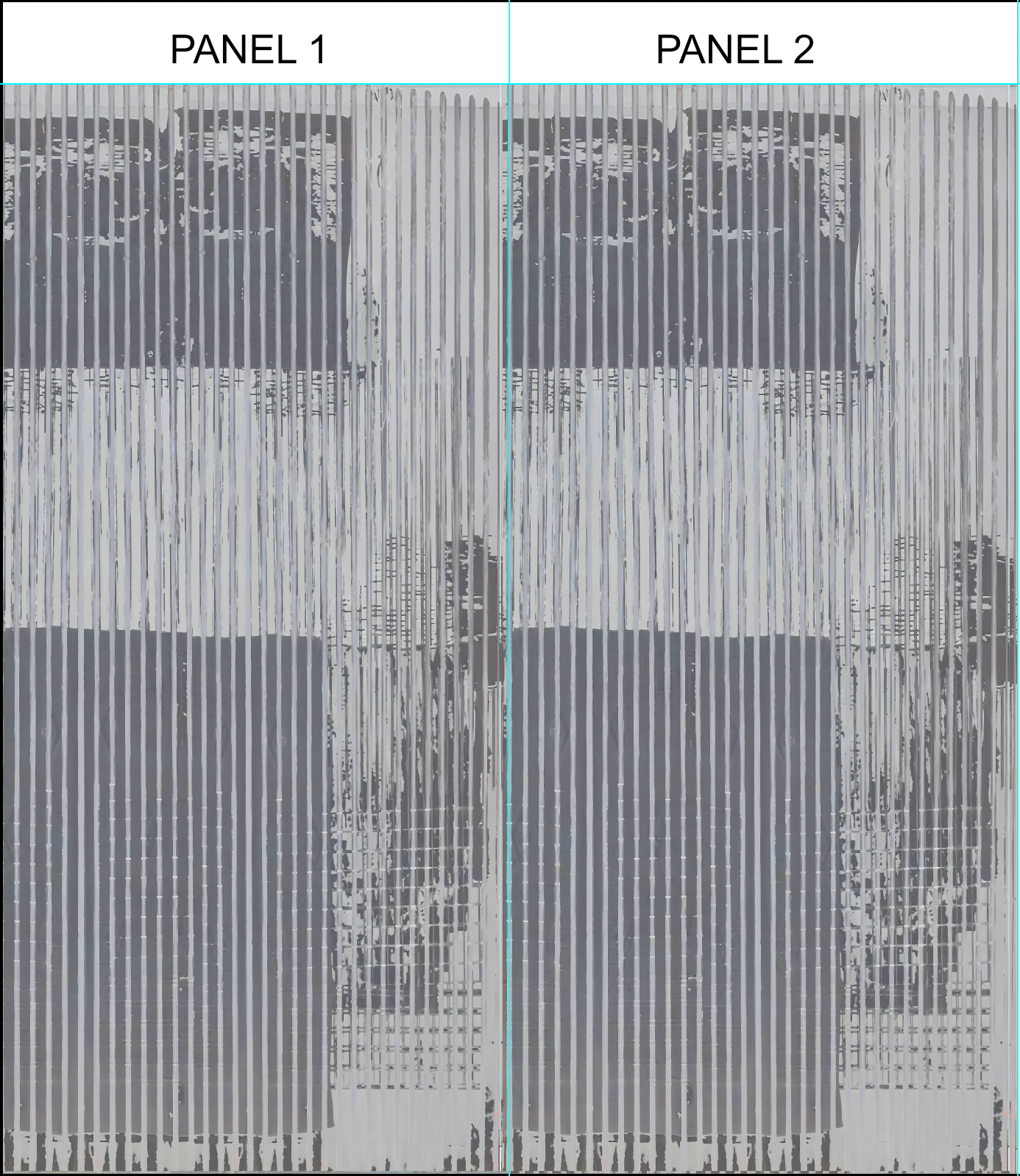 Fabric - Geometrico - Grey Stripes