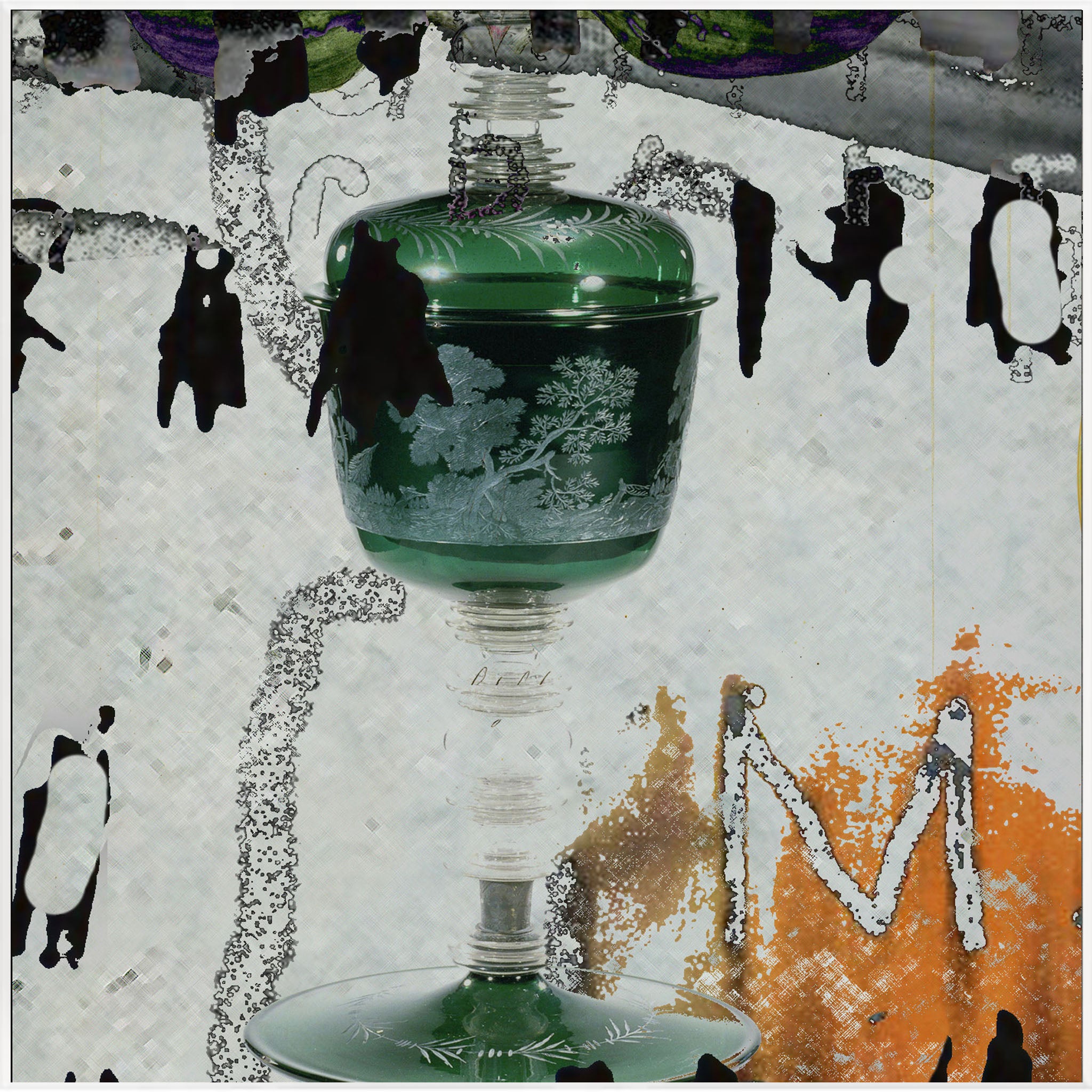 Framed Art Print - Casa Mia _Glass Vessel