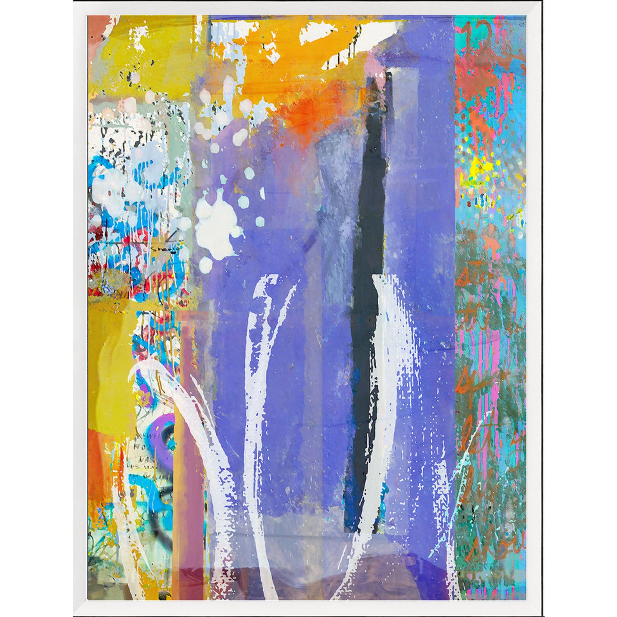Framed Art Print - Fireworks