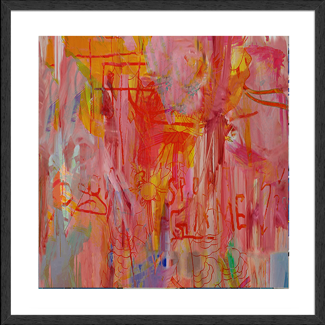 Framed Art Print - I think I'm Turning Japanese Kabu Kai