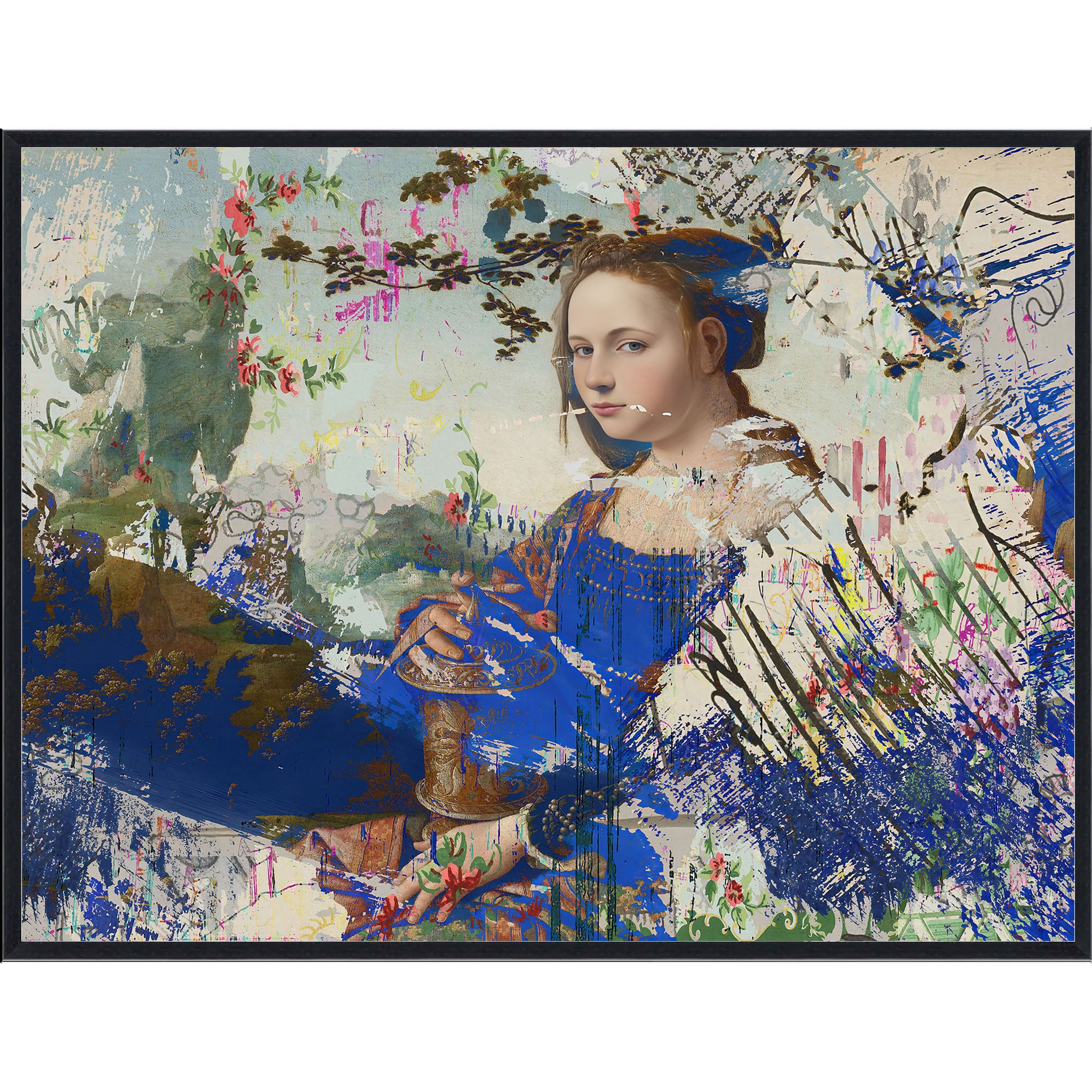 Framed Art Print - Famous Paintings - Maria