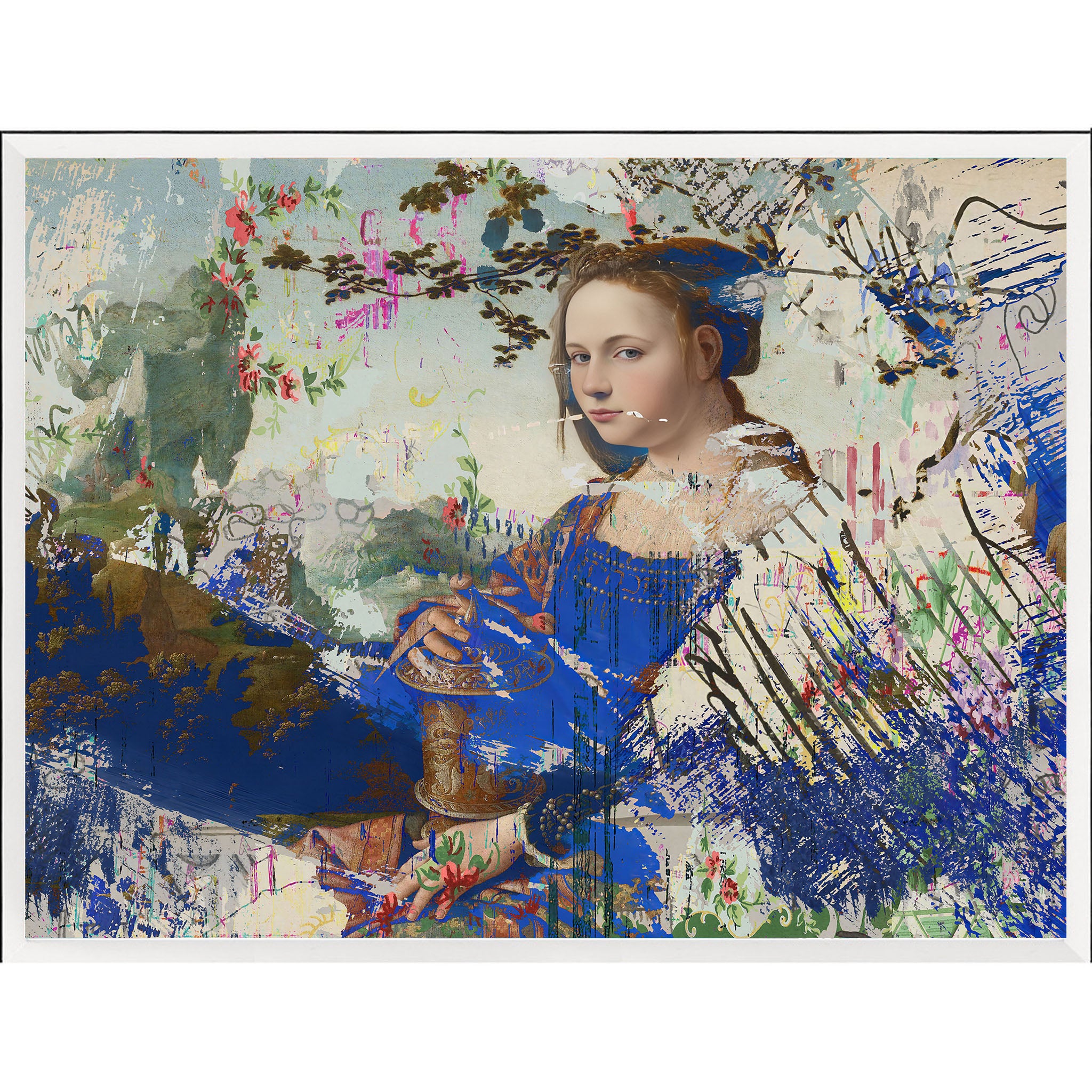 Framed Art Print - Famous Paintings - Maria