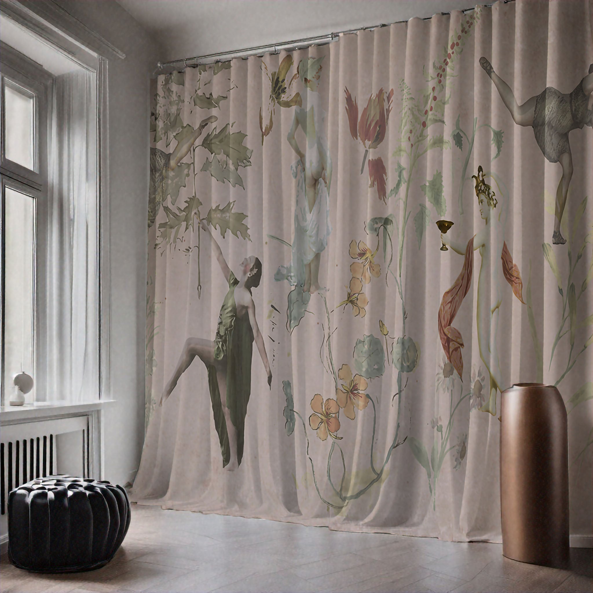 Fabric - Wallpaper Confidential - Rumours in Pink