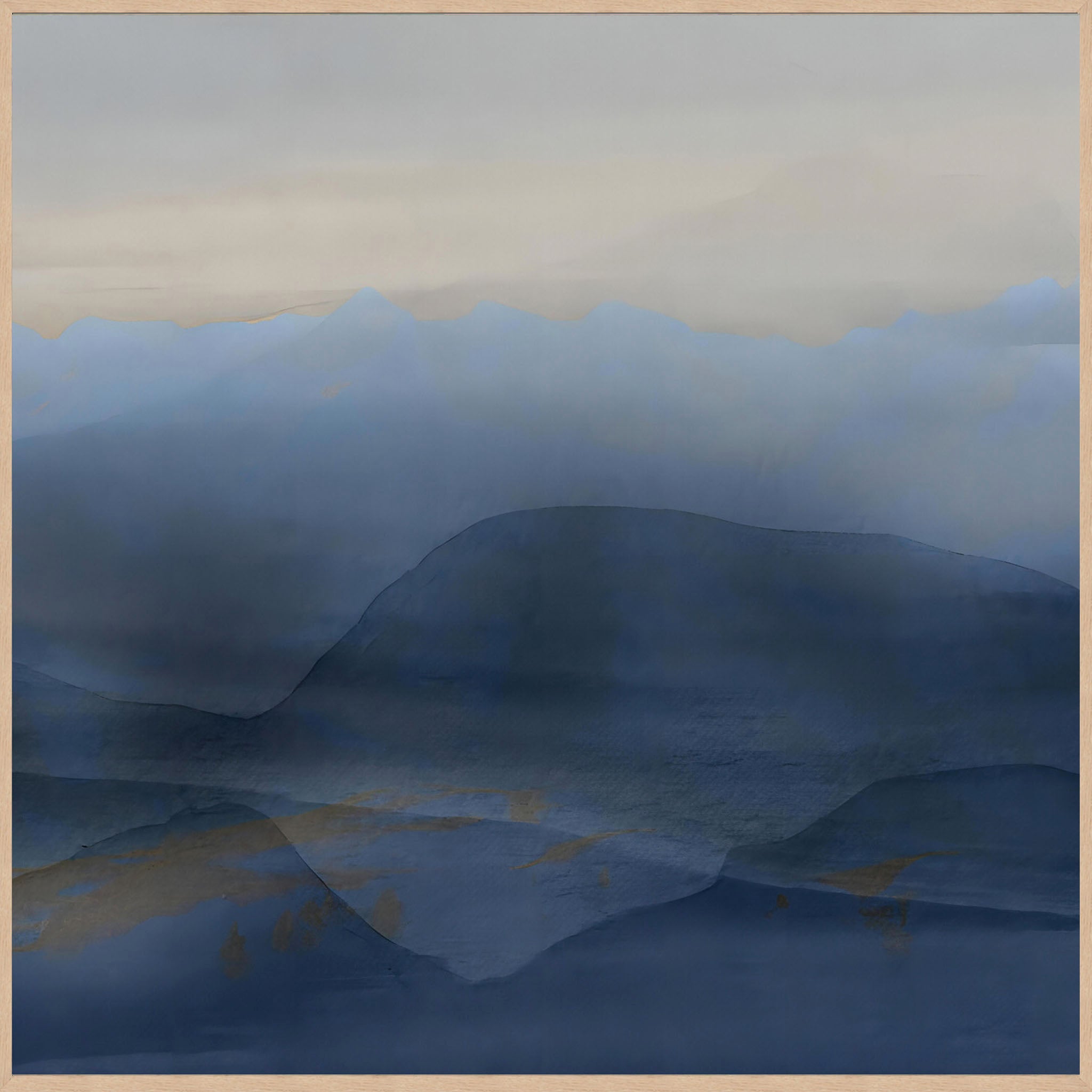 Framed Art Print - Sights From the Train - Early Evening
