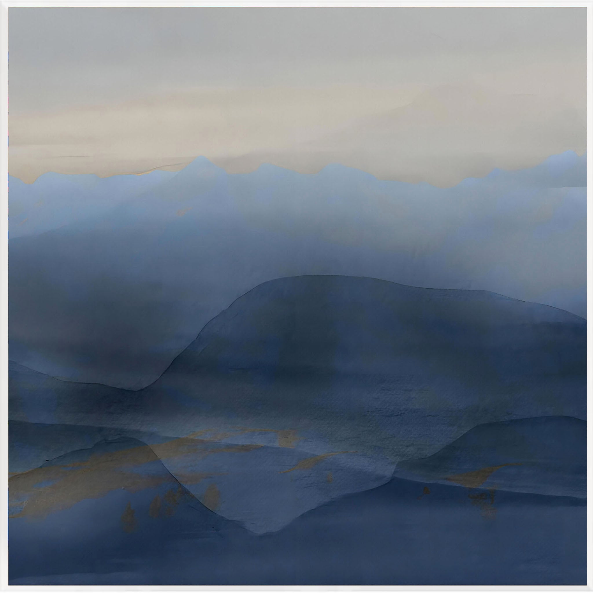 Framed Art Print - Sights From the Train - Early Evening